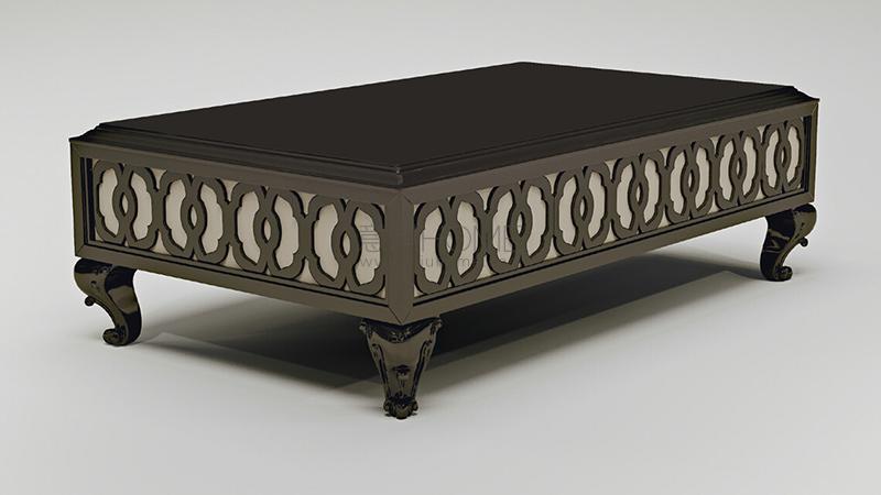 CLUB side table-central table 茶几 角几