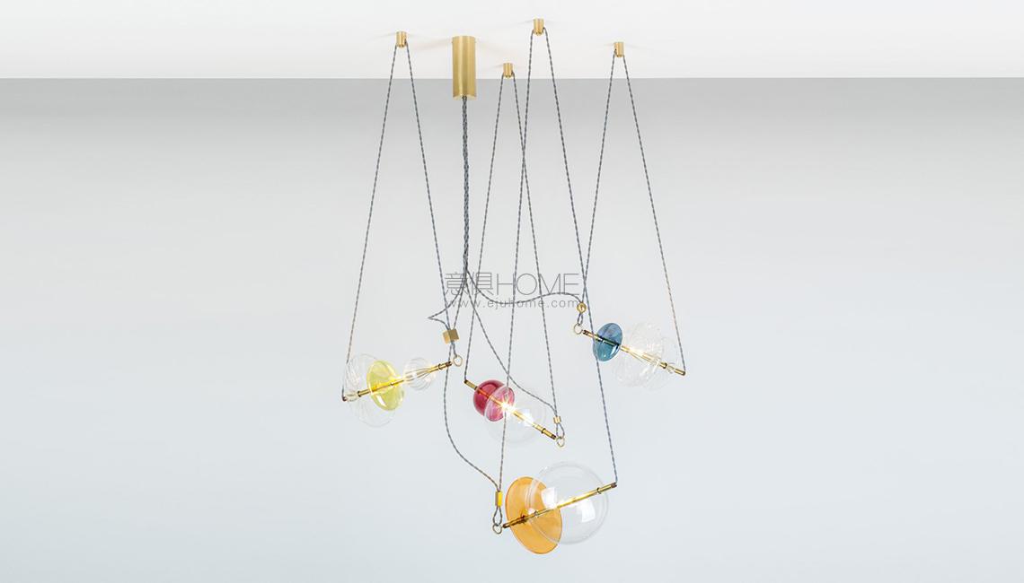 Chemistry Trapezi - 4 Piece Chandelier 吊灯