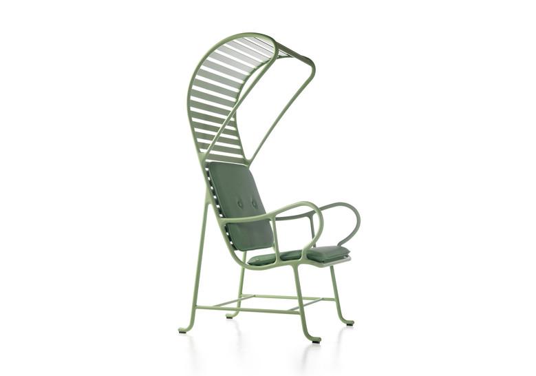 BD barcelonaSILLÓN CON PÉRGOLA GARDENIAS - OUTDOOR户外椅子