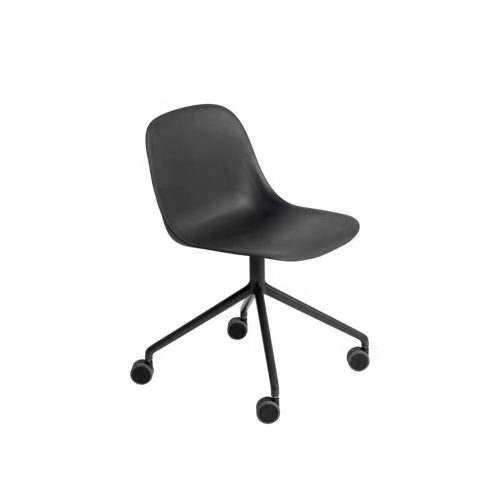FIBER SIDE CHAIR Swivel Base w. Castors办公椅